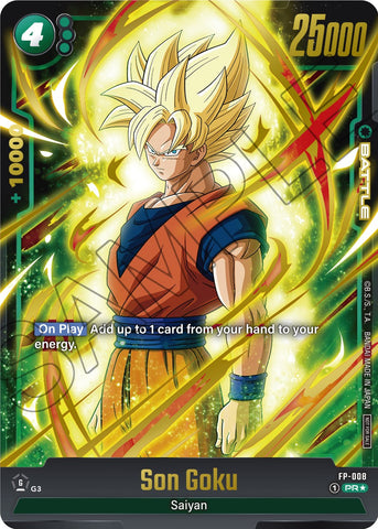 Son Goku (FP-008) (Gold) [Fusion World Promotion Cards]