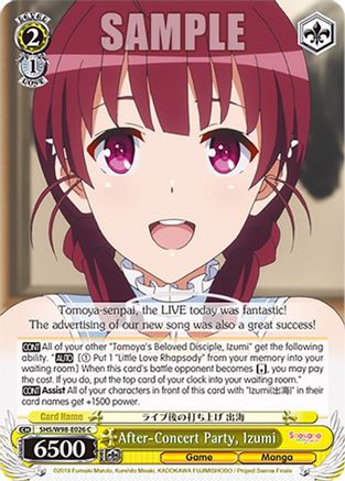 After-Concert Party, Izumi (SHS/W98-E026 C) - Saekano the Movie: Finale