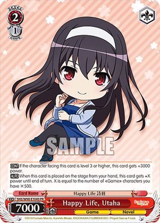 Happy Life, Utaha (Foil) (SHS/W98-E104S PR) - Saekano the Movie: Finale