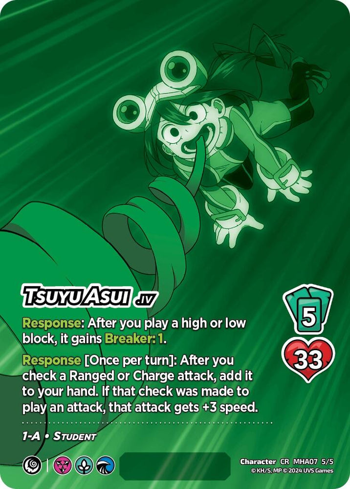 Tsuyu Asui (Serial Numbered) [Girl Power]