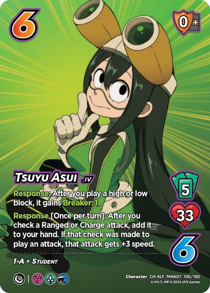 Tsuyu Asui (Alternate Art) [Girl Power]