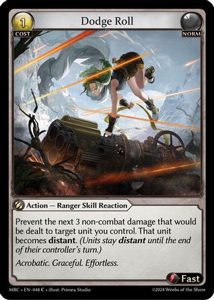 Dodge Roll (048) - Mercurial Heart Foil