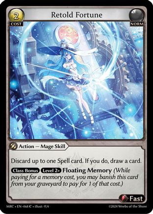 Retold Fortune (068) - Mercurial Heart Foil