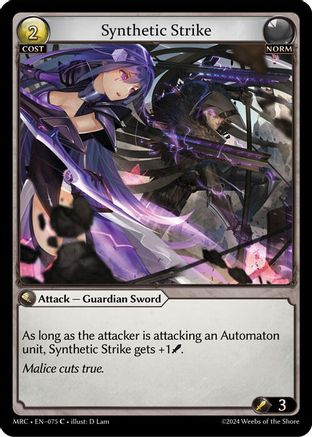 Synthetic Strike (075) - Mercurial Heart