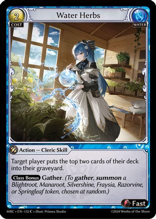 Water Herbs (132) - Mercurial Heart Foil