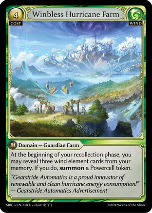 Winbless Hurricane Farm (158) - Mercurial Heart Foil
