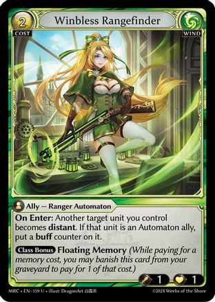 Winbless Rangefinder (159) - Mercurial Heart Foil
