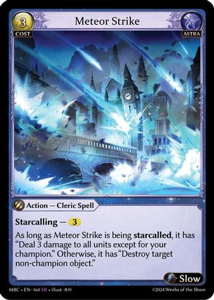 Meteor Strike (164) - Mercurial Heart