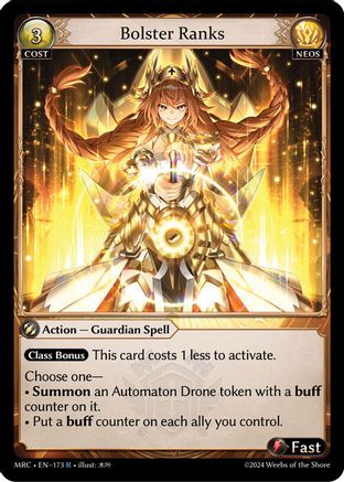 Bolster Ranks (173) - Mercurial Heart Foil