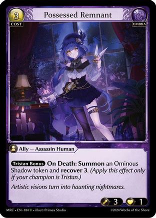 Possessed Remnant (184) - Mercurial Heart Foil
