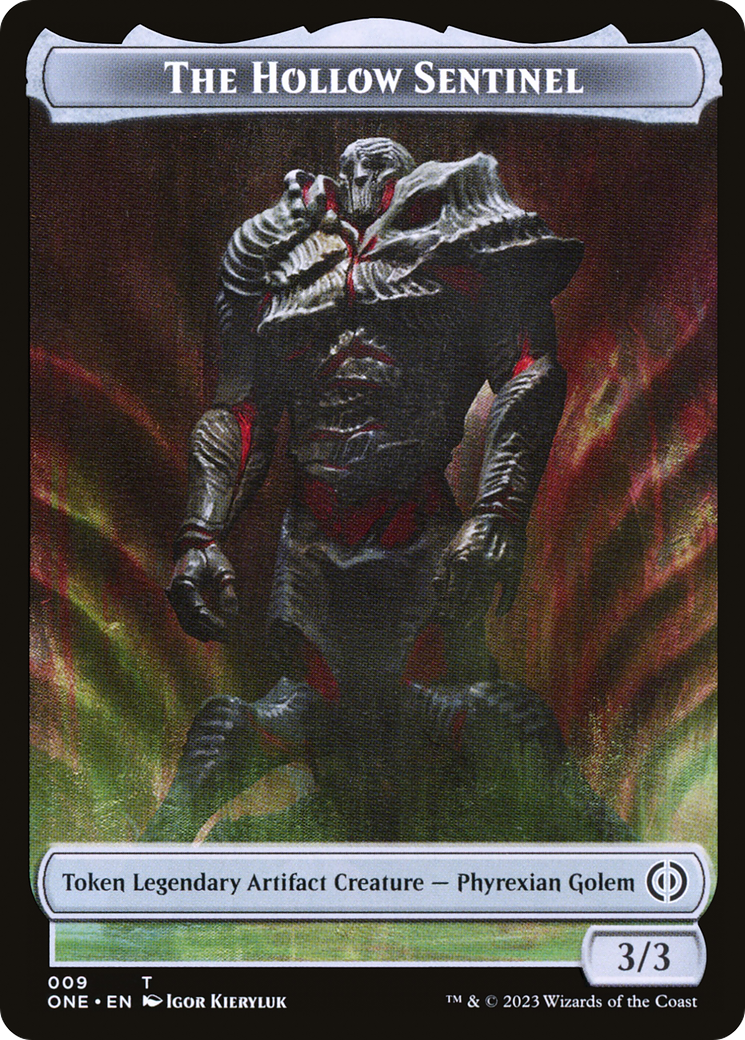 The Hollow Sentinel (TONE-009) - Phyrexia: All Will Be One Tokens Foil