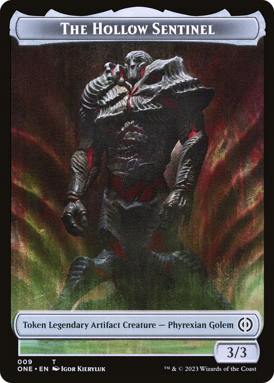 The Hollow Sentinel (TONE-009) - Phyrexia: All Will Be One Tokens Foil