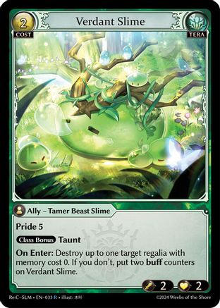 Verdant Slime (033) - Silvie ReCollection Slime Sovereign