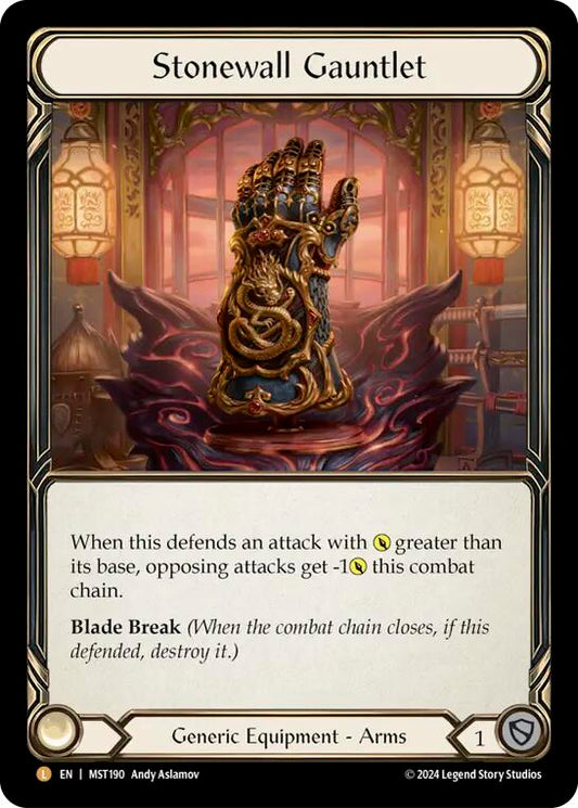 Stonewall Gauntlet [MST190] (Part the Mistveil)  Rainbow Foil