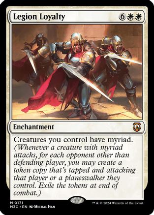 Legion Loyalty (Ripple Foil) [Modern Horizons 3 Commander]