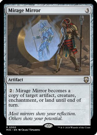 Mirage Mirror (Ripple Foil) [Modern Horizons 3 Commander]