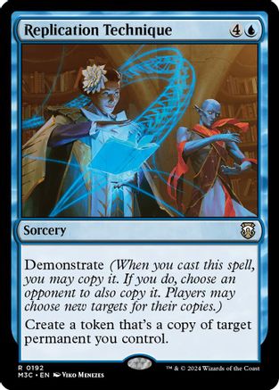 Replication Technique (Ripple Foil) [Modern Horizons 3 Commander]