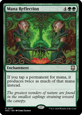 Mana Reflection (Ripple Foil) [Modern Horizons 3 Commander]