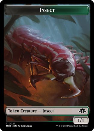 Insect Token (0027) [Modern Horizons 3 Tokens]