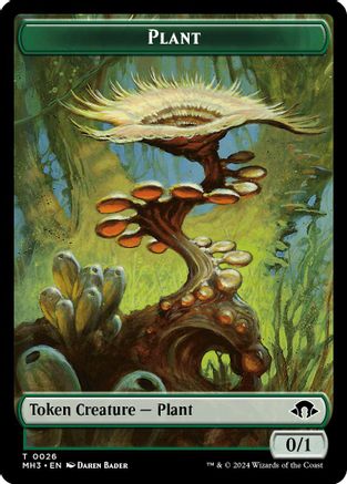 Plant // Energy Reserve Double-Sided Token [Modern Horizons 3 Tokens]
