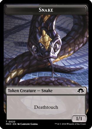 Snake Token [Modern Horizons 3 Tokens]