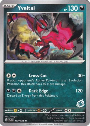 Yveltal - Darkrai Deck  Battle Academy 2024 - Rare