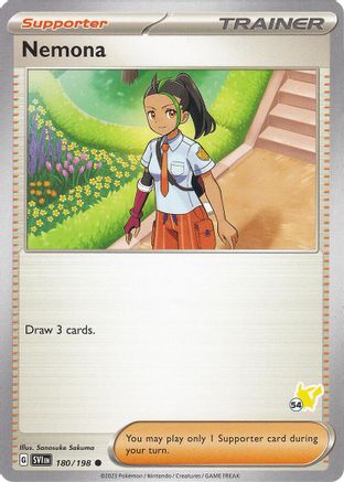 Nemona - Pikachu 54  Battle Academy 2024 - Common