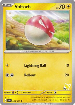 Voltorb - Pikachu 55  Battle Academy 2024 - Common