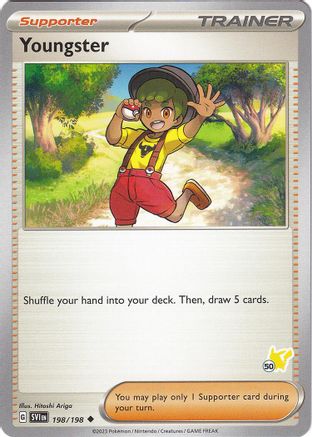 Youngster - Pikachu 50  Battle Academy 2024 - Uncommon