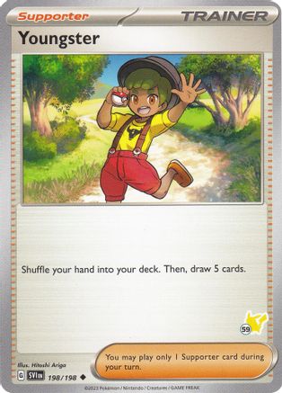 Youngster - Pikachu 59  Battle Academy 2024 - Uncommon