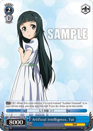 Artificial Intelligence, Yui (SP) (SAO/S20-E081SP RE) - Sword Art Online Chronicle Set