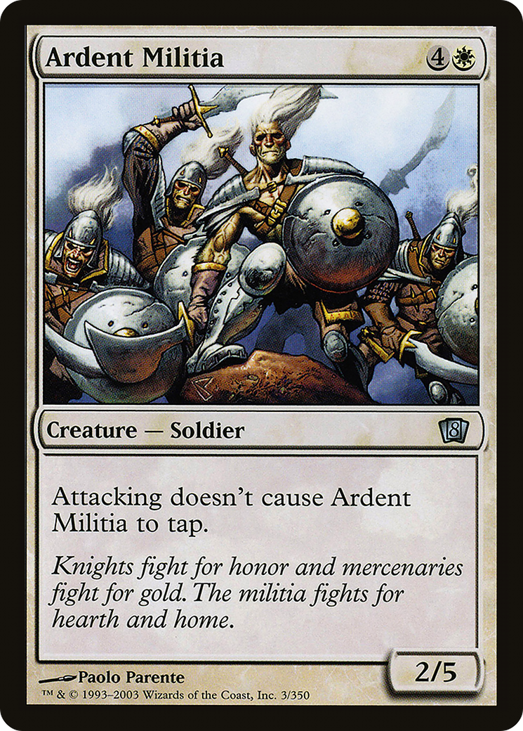 Ardent Militia [Eighth Edition]