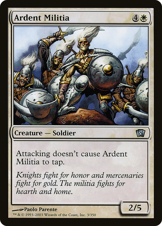 Ardent Militia [Eighth Edition]