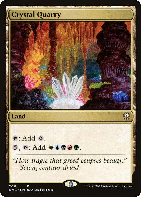 Crystal Quarry [Dominaria United Commander]