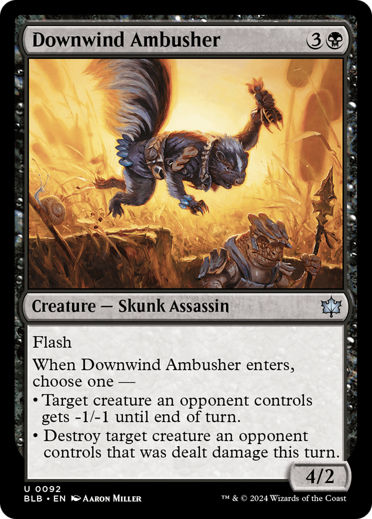 Downwind Ambusher [Bloomburrow]