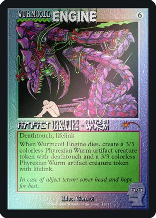 Wurmcoil Engine (Rainbow Foil) [Secret Lair Drop Series]