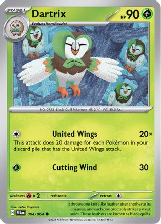 Dartrix 004  SV Shrouded Fable - Common