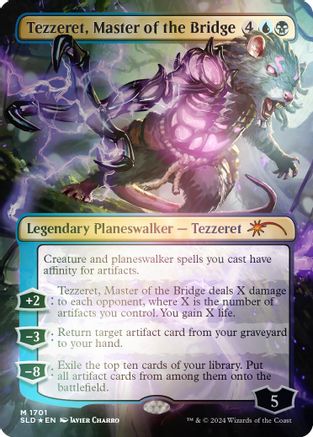 Tezzeret, Master of the Bridge (Rainbow Foil) [Secret Lair Drop Series]