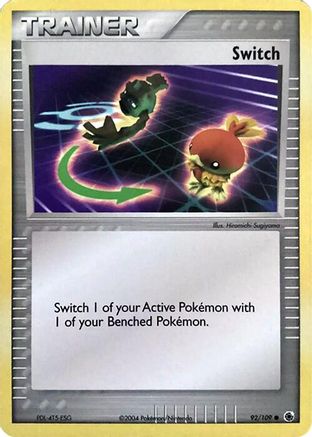 Switch - 92/109 (No E-Reader)/109  Deck Exclusives - Common