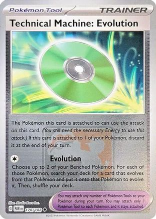 Technical Machine: Evolution 178/182  - Reverse Holofoil League & Championship Cards - Uncommon