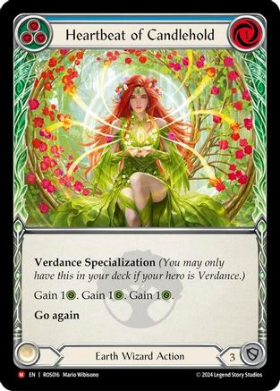 Heartbeat of Candlehold (ROS016) - Rosetta Rainbow Foil