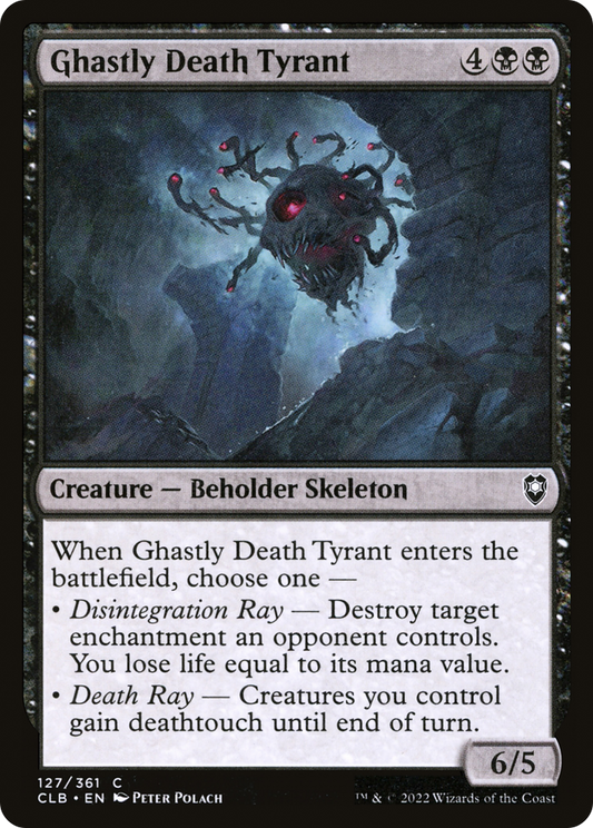 Ghastly Death Tyrant [Commander Legends: Battle for Baldur's Gate]