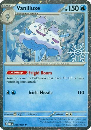 Vanilluxe (Holiday Calendar) 045  - Holofoil Miscellaneous Cards & Products - Uncommon