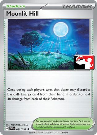 Moonlit Hill 081  - Holofoil Prize Pack Series Cards - Uncommon