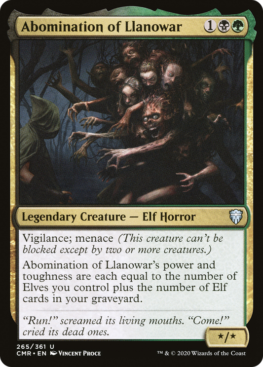 Abomination of Llanowar [Commander Legends]
