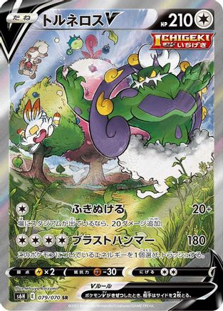 Tornadus V - 079/070 (079/070) - S6H Silver Lance Holofoil