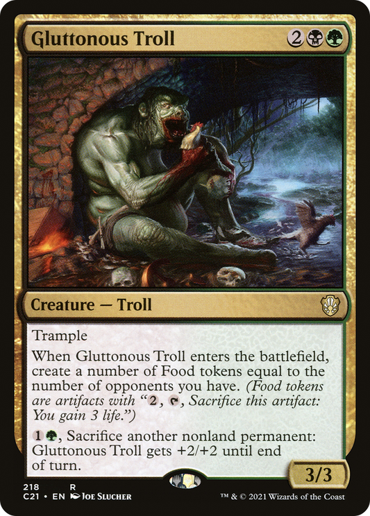 Gluttonous Troll [Commander 2021]