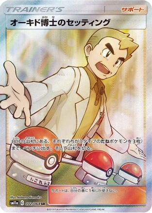Professor Oak's Setup - 072/064 (072/064) - SM11a Remix Bout Holofoil