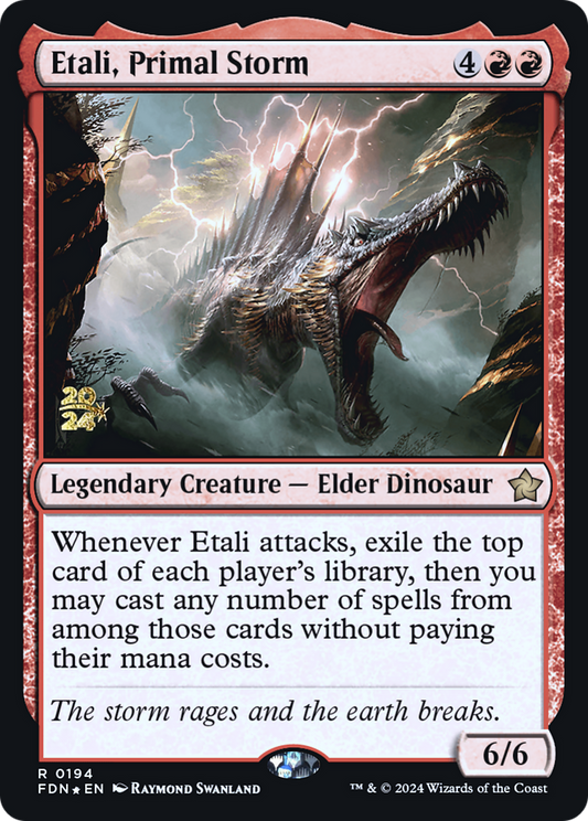 Etali, Primal Storm [Foundations Prerelease Promos]