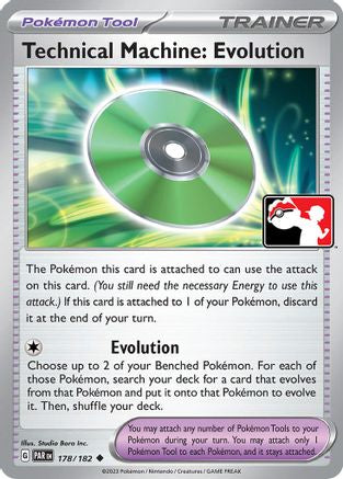 Technical Machine: Evolution 178  - Holofoil Prize Pack Series Cards - Uncommon